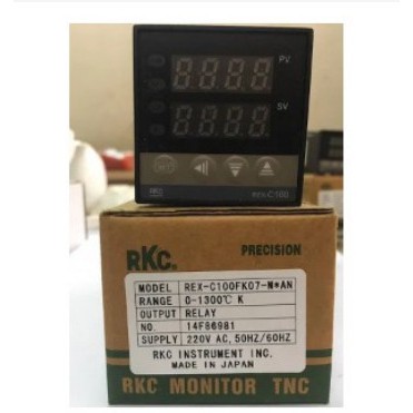 Bộ điều khiển nhiệt độ C100  RKC REX-C100 C100-FK07 C100-FK02mặt 45x45 48x48