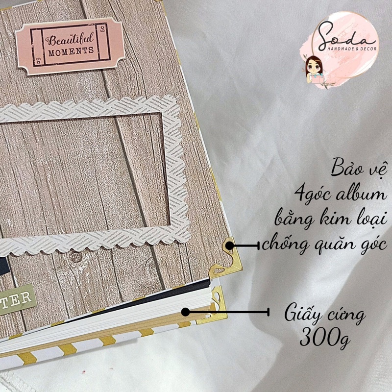 Album ảnh/ Album ruột trơn/Mini Scrapbook/Nhật ký ảnh