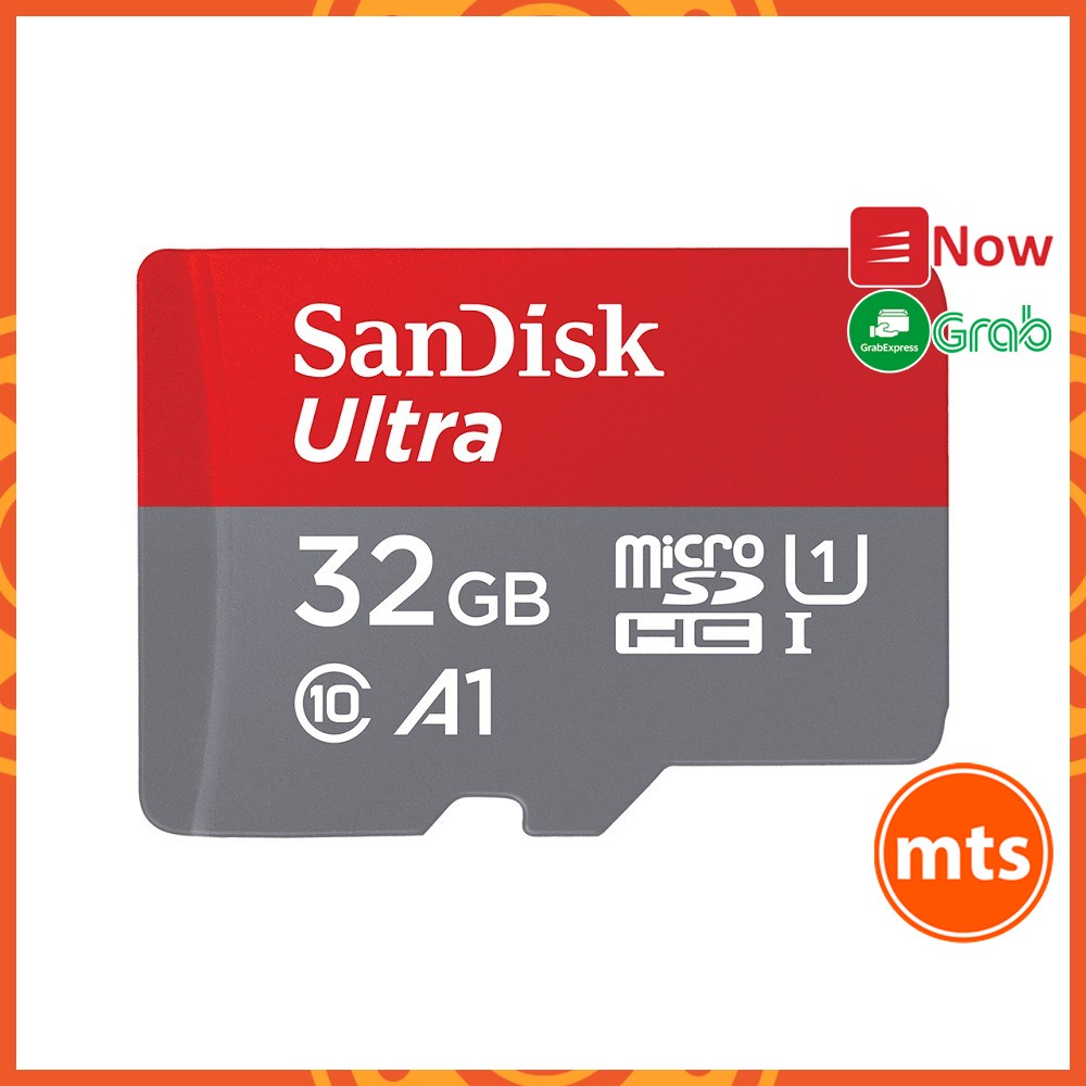 Thẻ Nhớ SanDisk Ultra MicroSD Dung Lượng 32GB tốc độ cao 100MB/s Class 10 UHS-1 - Hàng Chính Hãng - Minh Tins Shop