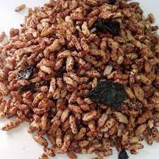 Gạo Lứt Sấy Rong Biển Thơm Ngon Giòn Rụm Hũ 500Gram - Gạo Lứt Chà Bông Ăn Liền