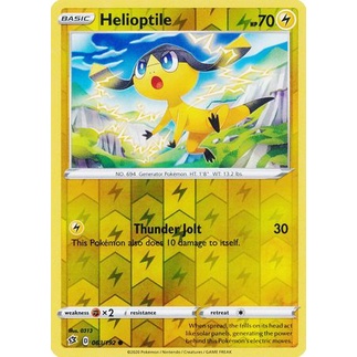 Thẻ bài Pokemon Helioptile - 063/192 - Common Reverse Holo