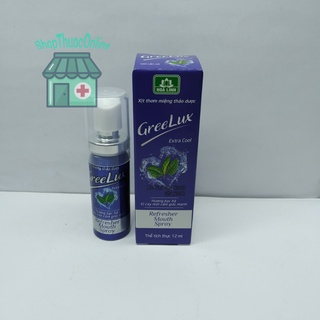 Xịt thơm miệng thảo dược Greelux chai 12ml