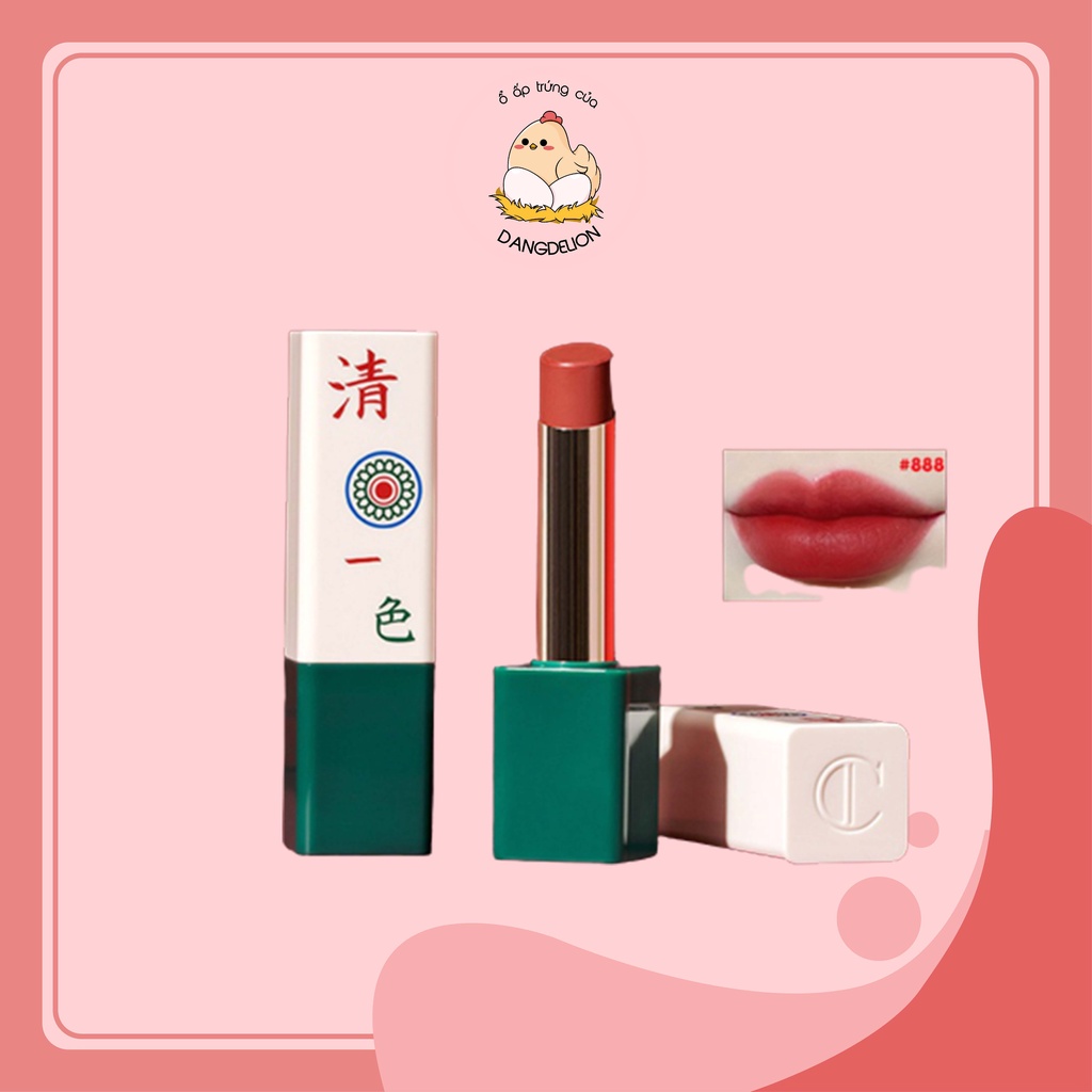 [Phiên bản giới hạn hình bài mạt chược - Màu 888] Son thỏi lì Chioture Hazy Mirror Matte Lip 3.5g