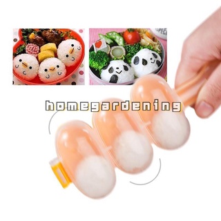 2 Cái / bộ Máy Làm Cơm Onigiri Tiện Lợi Với Muỗng Cơm Khuôn Sushi Nhà Bếp Thịt Viên Khuôn Bé Trẻ Em Nồi Thực Phẩm