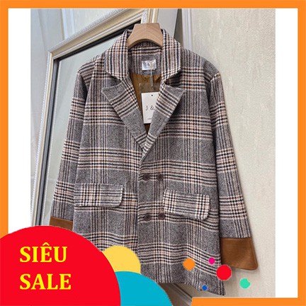 áo dạ kẻ vest caro thời trang cao cấp màu, áo Blazer nữ 2 lớp dài tay phong cách hàn quốc thiết kế sang trọng và lịch sự | BigBuy360 - bigbuy360.vn