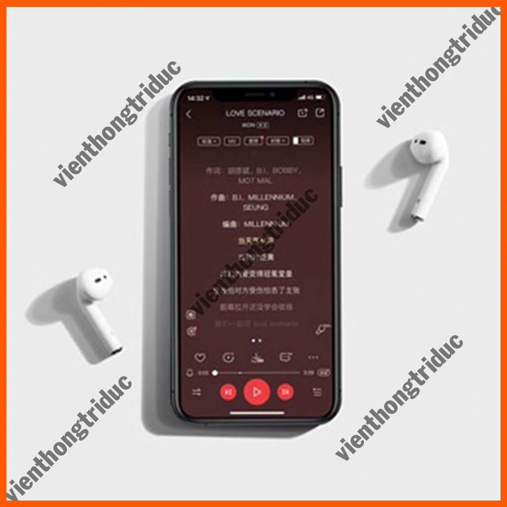Tai Nghe Bluetooth Hoco ES39/ES28/ES32 Plus Lanex LEP-W06 Thiết Kế Như Airpods 2- Định Vị-Đổi Tên -Pop-up iPhone/iPad