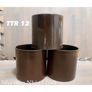 Chậu tròn dáng thẳng đứng, tròn trụ TTR12