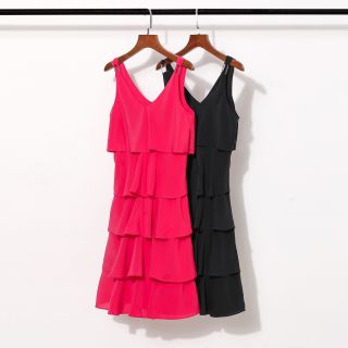 Đầm BCBG  ruffled dress