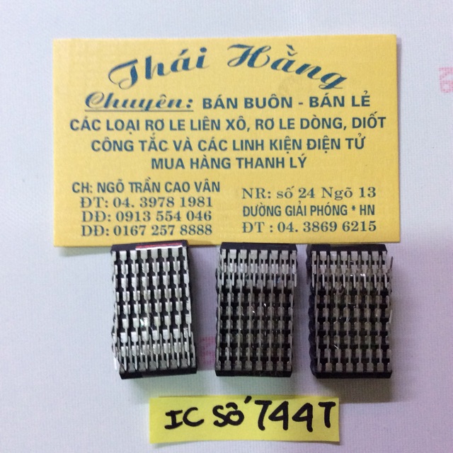 IC số 7447 giá bán 2 chiếc