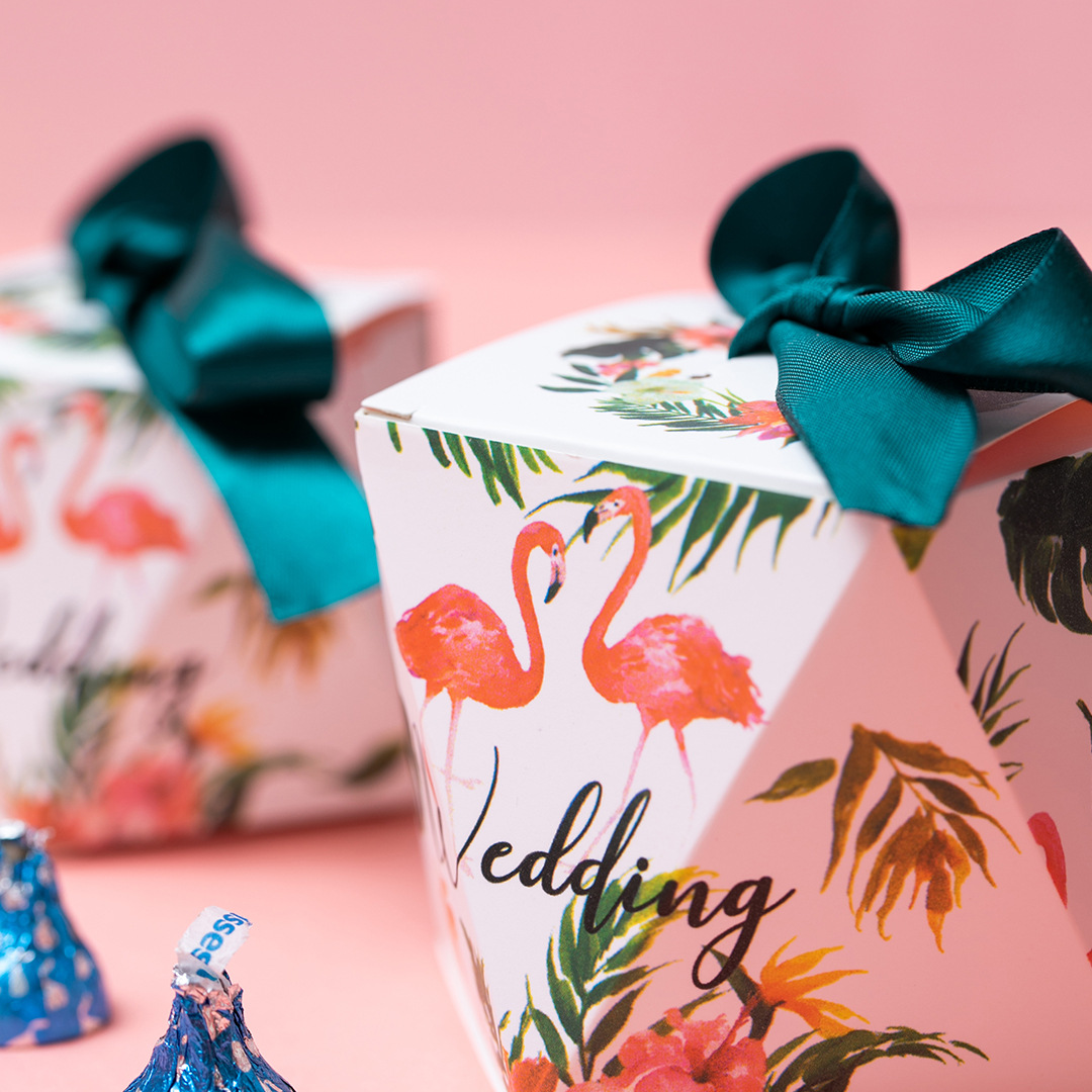 1 Hộp Đựng Kẹo Hình Viên Kim Cương Có Dây Ruy Băng Dùng Cho Tiệc Cưới, Sinh Nhật | BigBuy360 - bigbuy360.vn