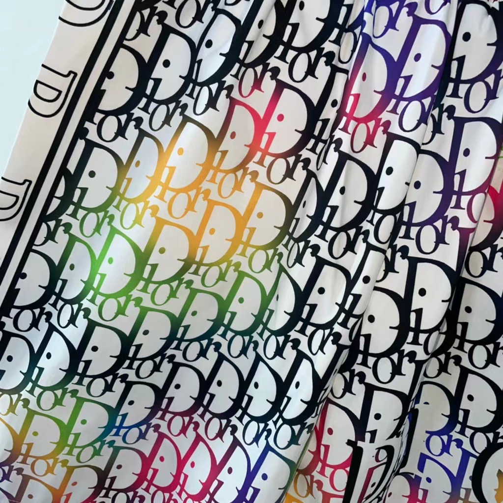 Quần Short DIOR In Logo 3D HD Thoải Mái Thời Trang Mùa Hè Cao Cấp