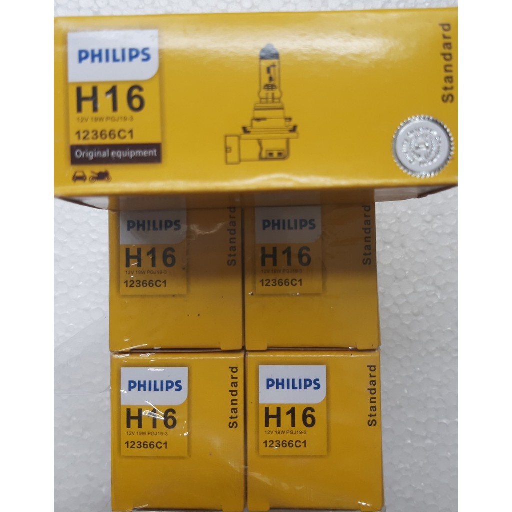 Bóng đèn Ô Tô Philips Chân H16 12366C1 12V 19W