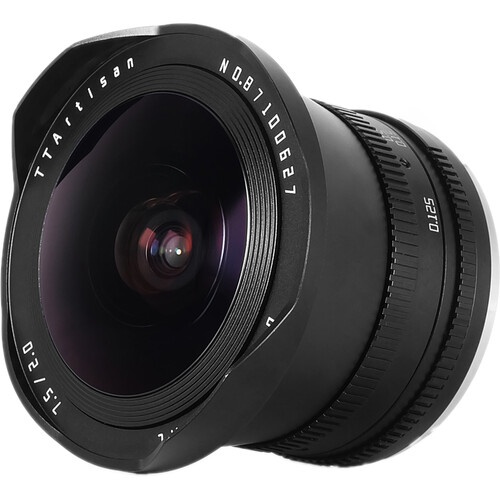 Ống Kính TTArtisan 7.5mm f2 Fisheye Dành Cho Ống Kính Fujifilm Chính Hãng