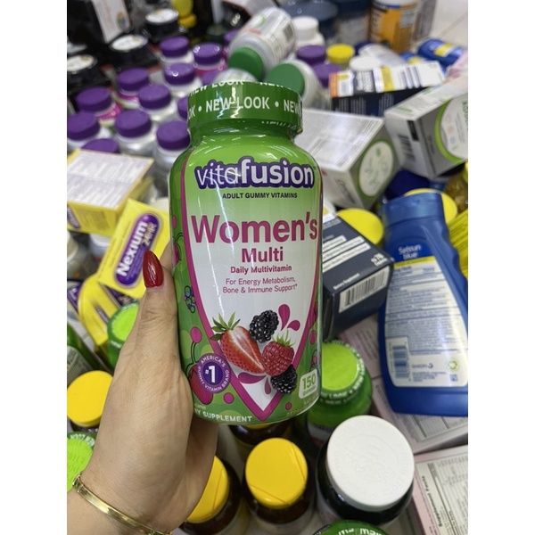 Kẹo Vitamin dành riêng cho đàn ông, phụ nữ Vitafusion Men’s Multivitamin,Vitafusion women's Multivitamin