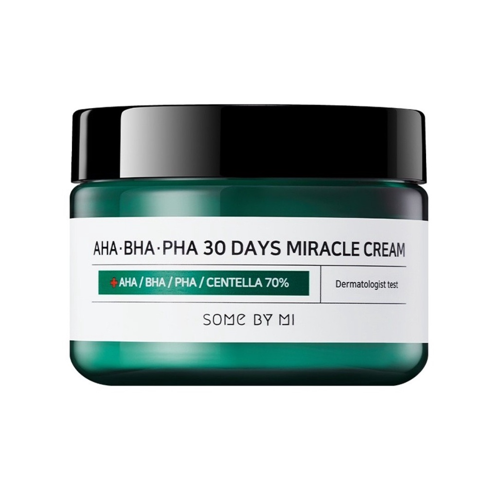 Kem Dưỡng Giảm Mụn Some By Mi AHA-BHA-PHA 30 Days Miracle 50ml quatangme