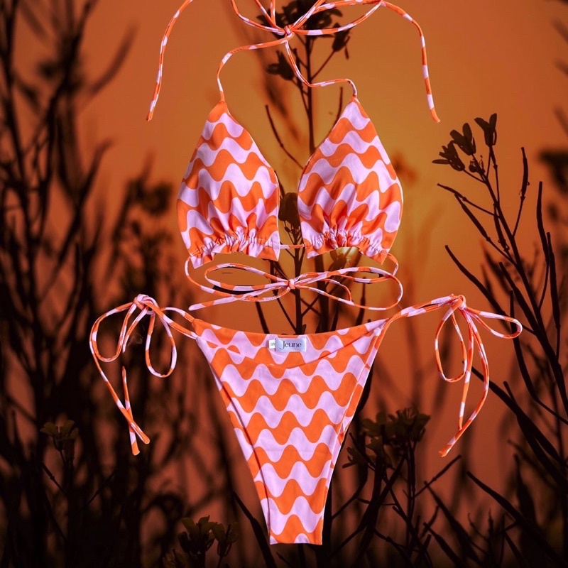 Jeune Bikini - Hoạ tiết Summer Wave