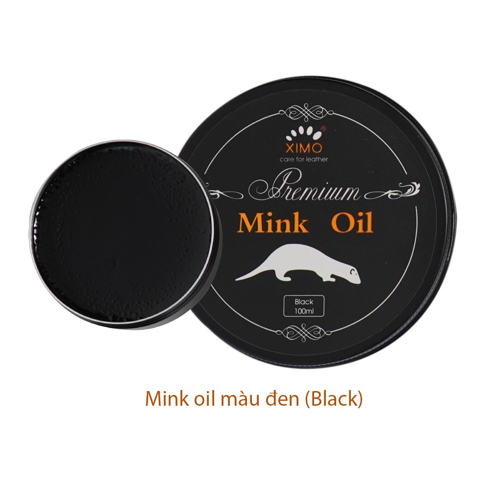 Mink oil mỡ chồn XIMO chuyên bảo dưỡng chăm sóc đồ da, làm mới, phục hồi giày da, túi xách, áo da, ví da, ghế sofa XI01