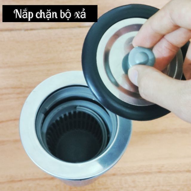 Nắp đậy chặn bồn rửa chén (bát) Inox không gỉ