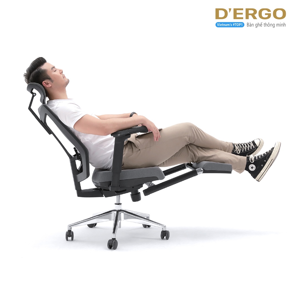 Ghế Văn Phòng Cao Cấp Gác Chân Ergoto Ergonomic office chair Stark S27H-ALF