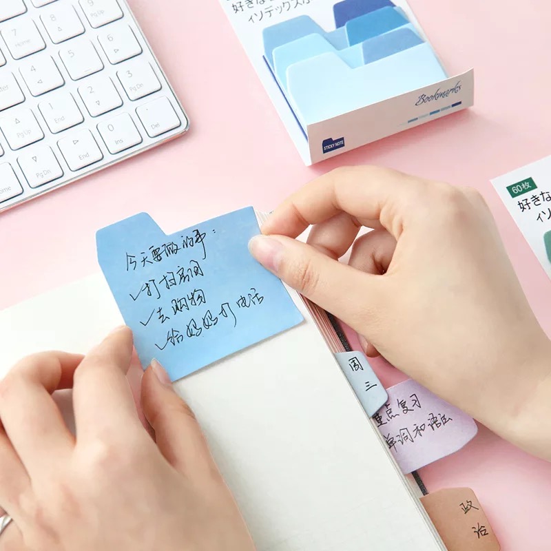 Xấp Giấy Ghi Chú Mini Phong Cách Nhật Bản