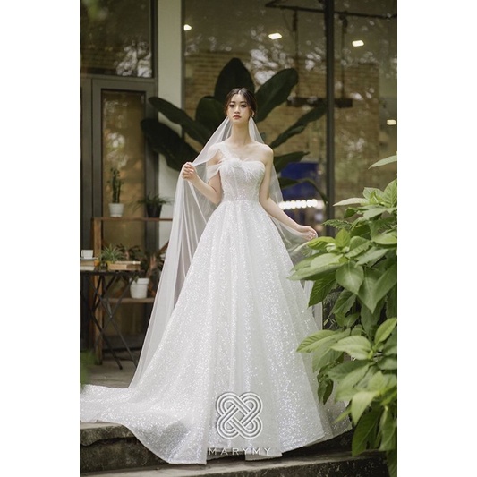 Lưới nhủ kim tuyến lấp lánh mềm màu trắng xịn hạt không rụng khổ vải 1m8