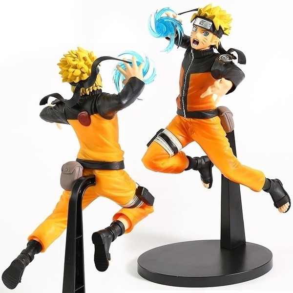 Mô hình Naruto Rasegan siêu ngầu cao 18cm có chân đế đi kèm, fullbox