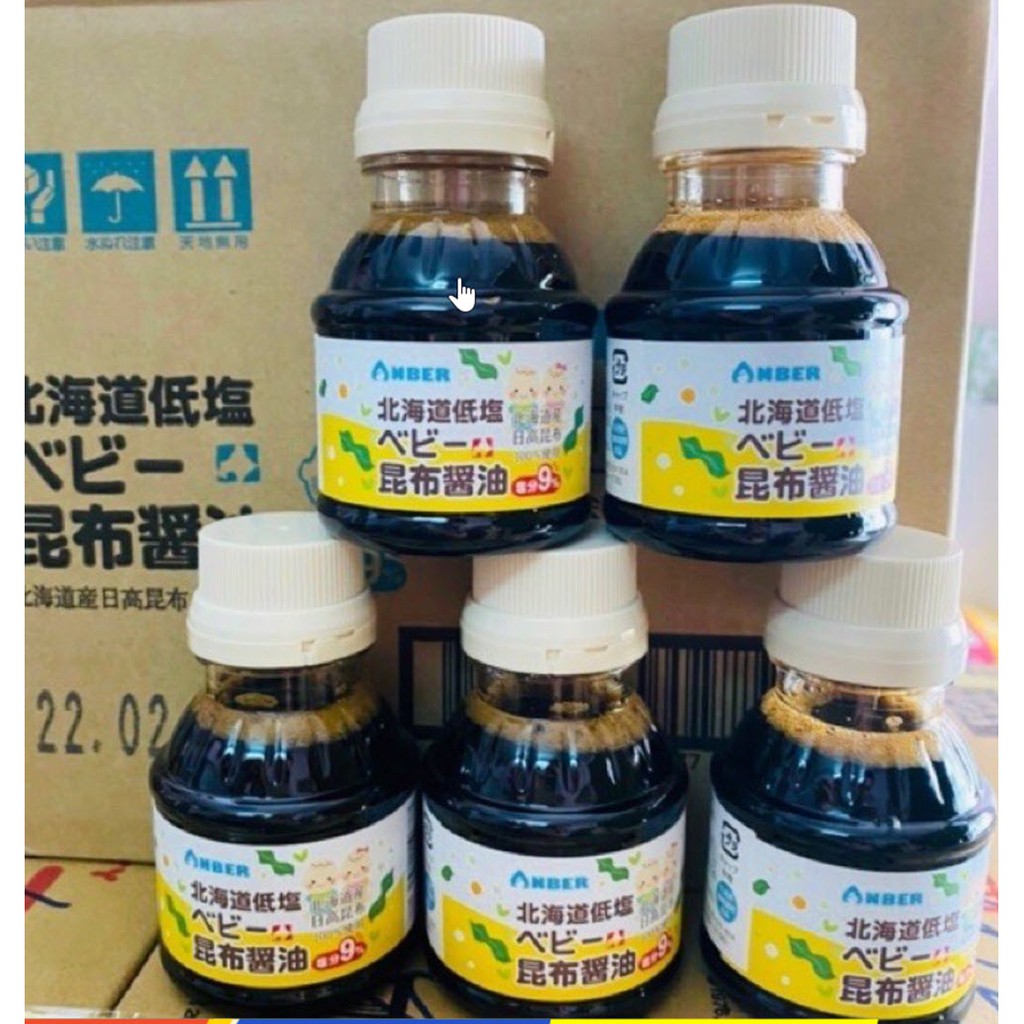 Nước tương tảo bẹ Anber Nhật Bản 100ml