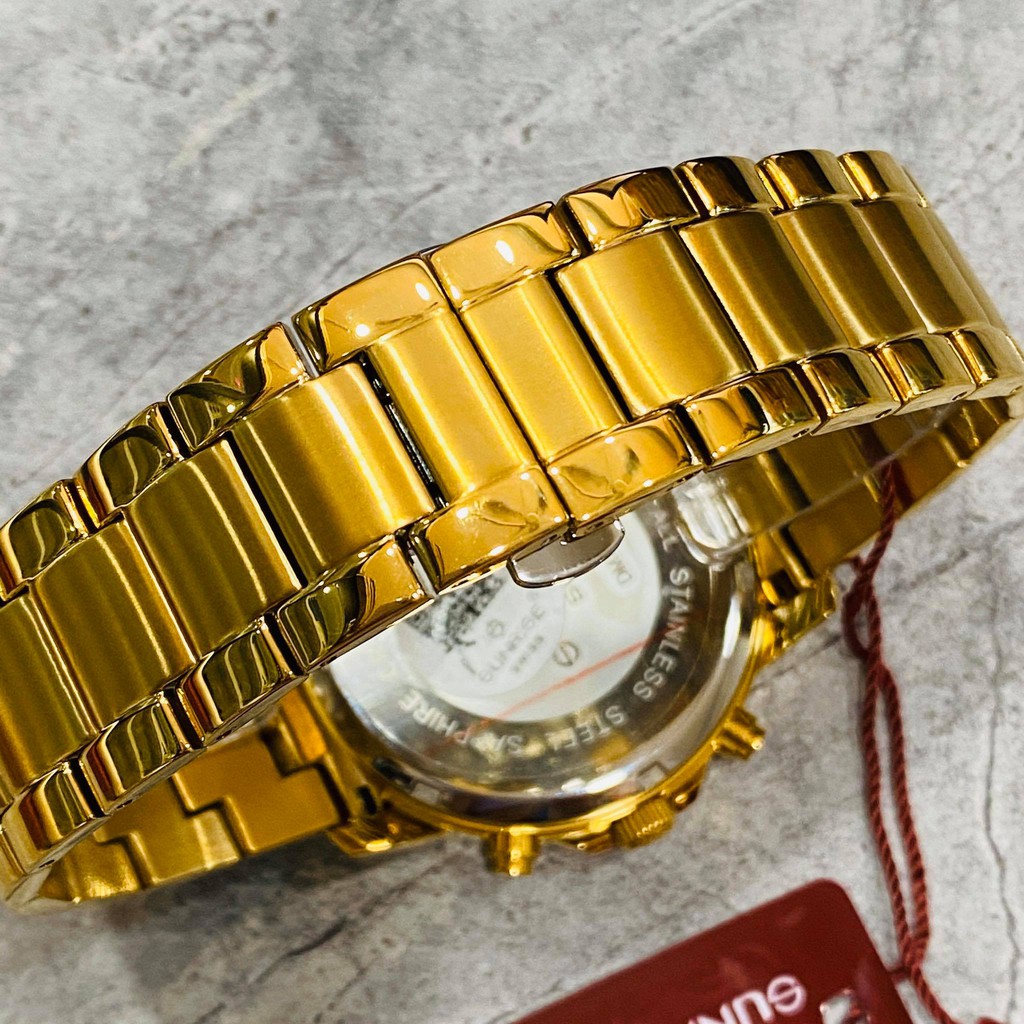 Đồng hồ Sunrise Nam chính hãng M757SWA.G.D - kính saphire chống trầy - chống nước 50