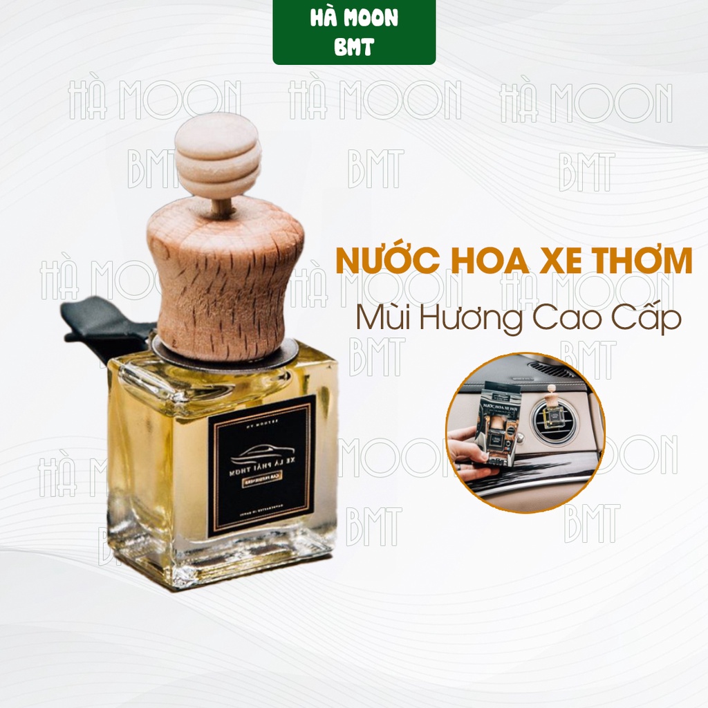 [CHÍNH HÃNG] Nước Hoa Gắn Cửa Gió XE THƠM -  Khử Mùi Xe, Chống Say Xe, Thơm Mát Cả Ngày 10ml