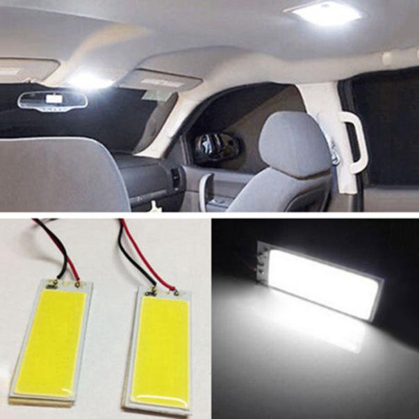 Đèn LED COB 12V Ánh Sáng Trắng Gắn Trần Xe Ô Tô