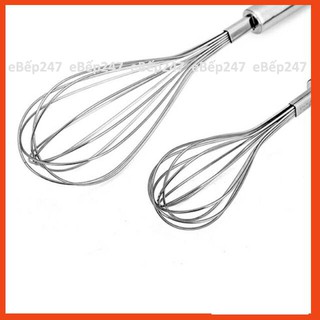 Rẻ vô địch Phới lồng đánh trứng inox cao cấp 30 cm - eBếp247