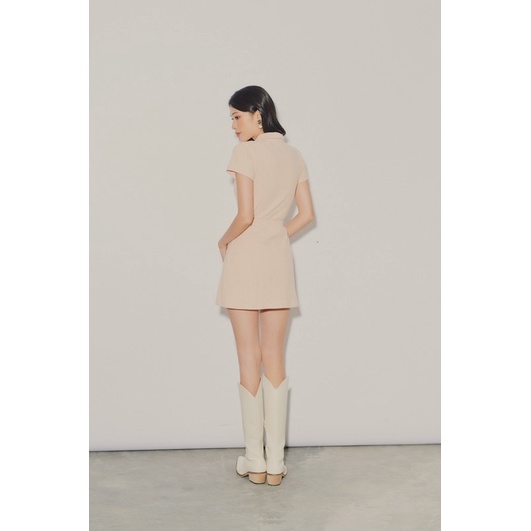 WHITELAZZ | Set bodysuit và chân váy thun gân Ý - SOFIA BODYSUIT