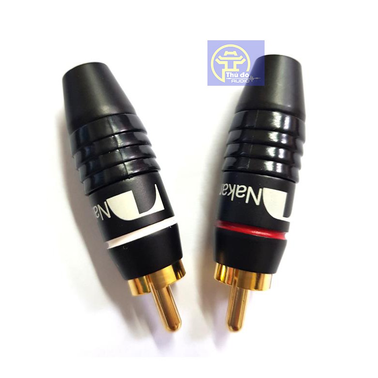 Jack AV Hoa Sen NaKamichi cao cấp / Jack RCA / Jack Bông Sen