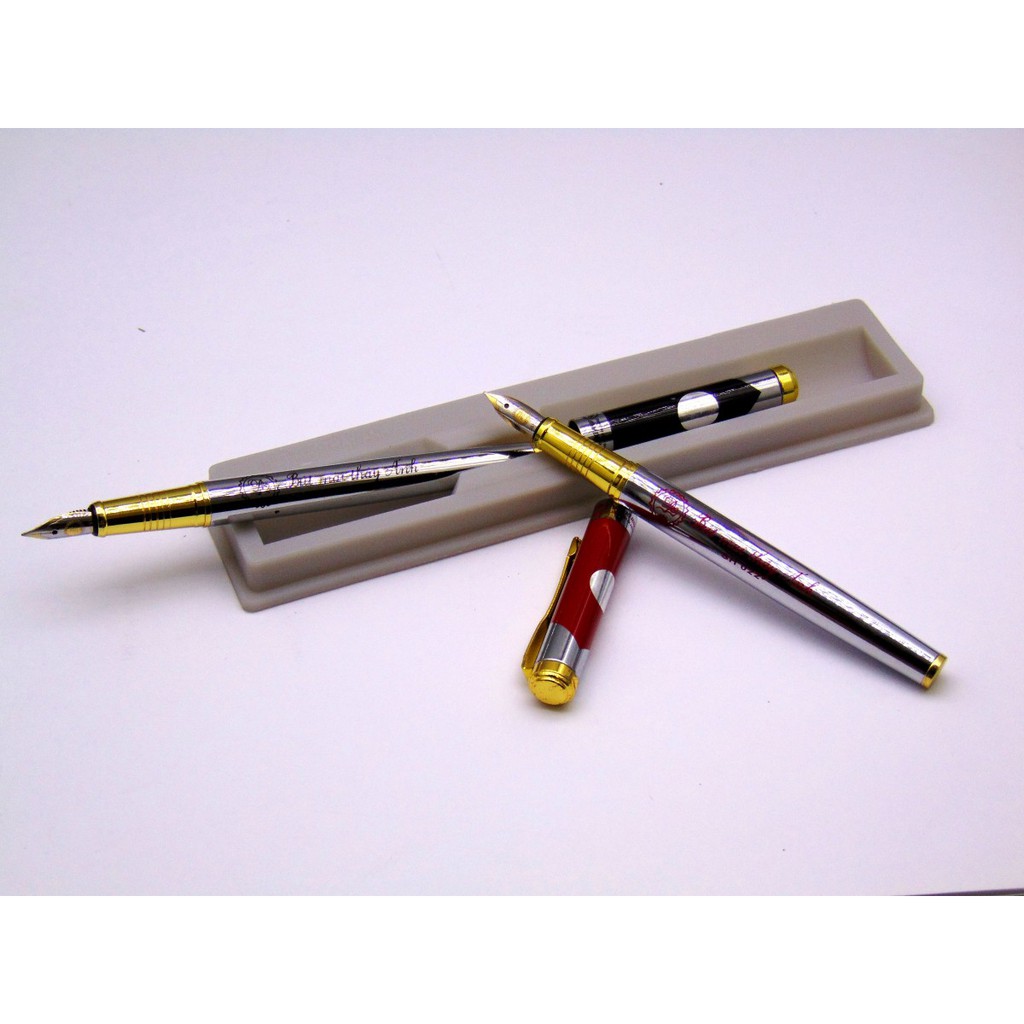 Bút Mài Thầy Ánh SH022 Ngòi Hoa Vàng thanh đậm tự nhiên, sắc nét
