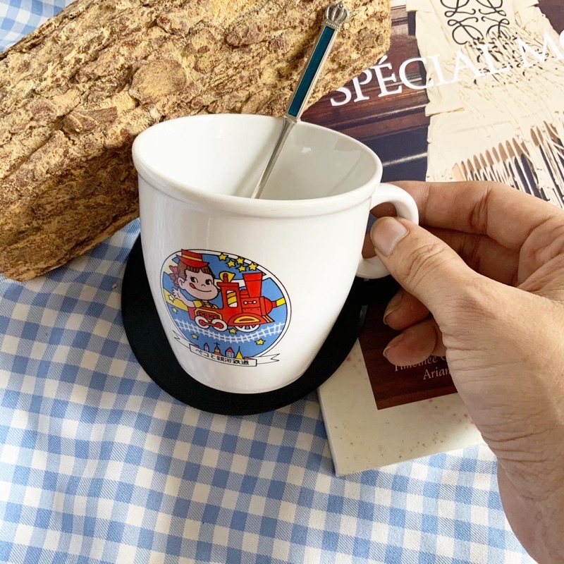 Ly cốc Peko milky gốm sứ hoạt hình dễ thương phong cách Nhật bản