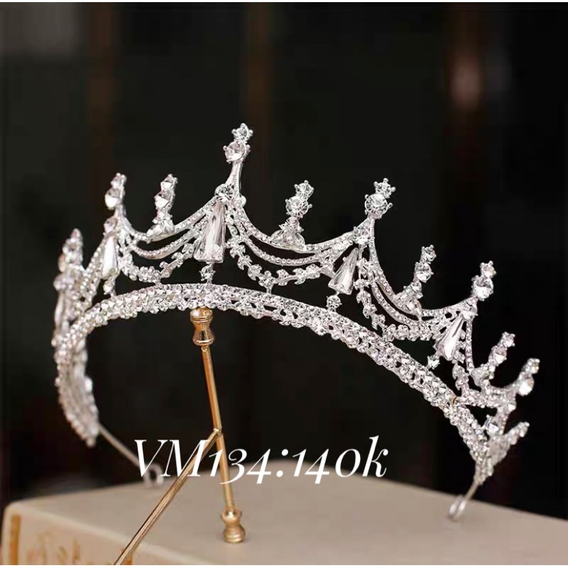 [Mã SKAMCLU8 giảm 10% cho đơn từ 100K] vương miện cô dâu (mẫu VM134)