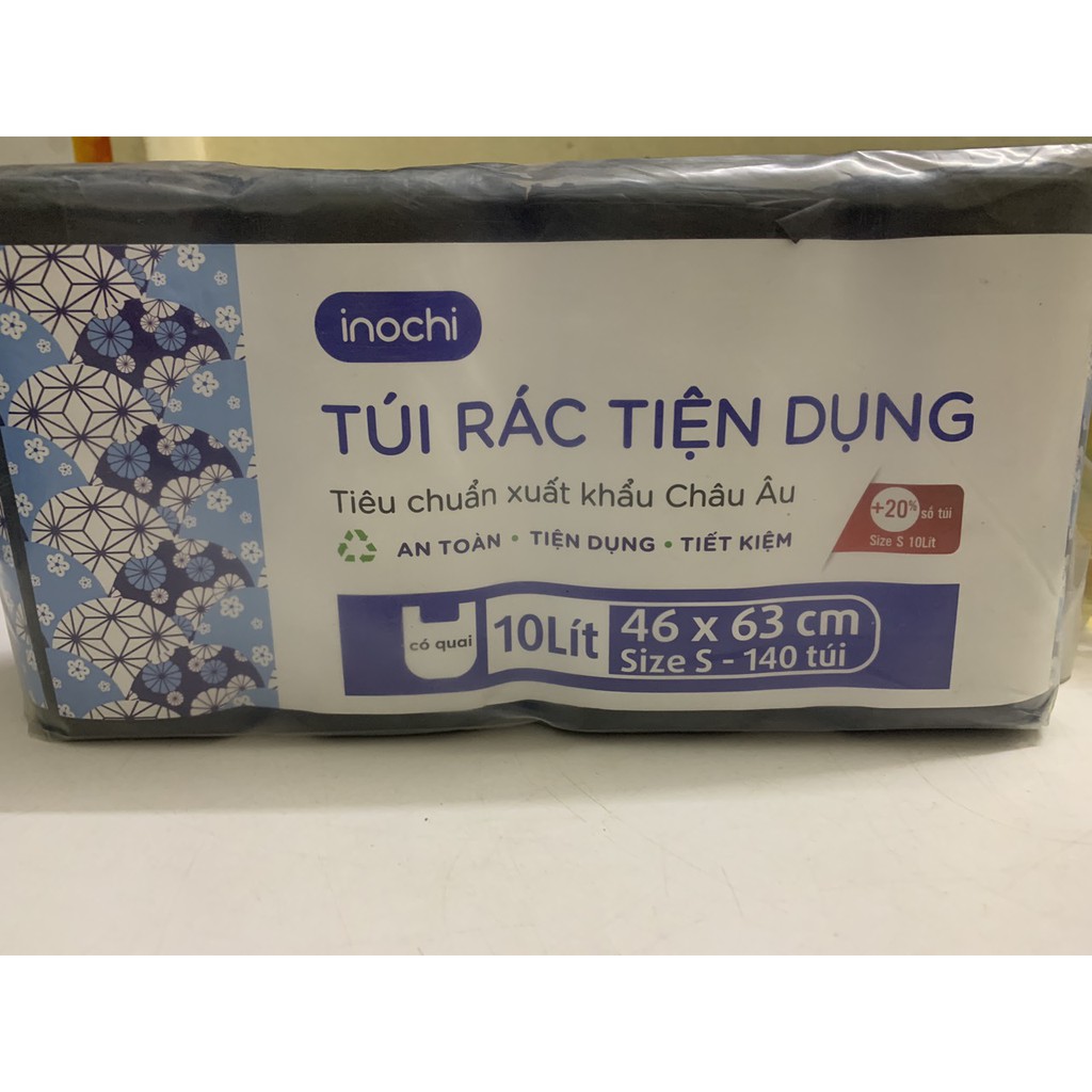 Lô 4 Túi Rác Inochi Tiện Dụng 10L