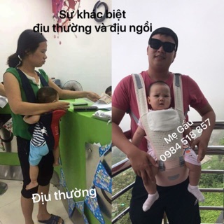 Địu ngồi #digumi cho bé