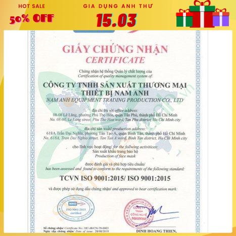 Một thùng 500 cái khẩu trang y tế 4D cao cấp trẻ em 3 lớp kháng khuẩn Famapro (Nam Anh)