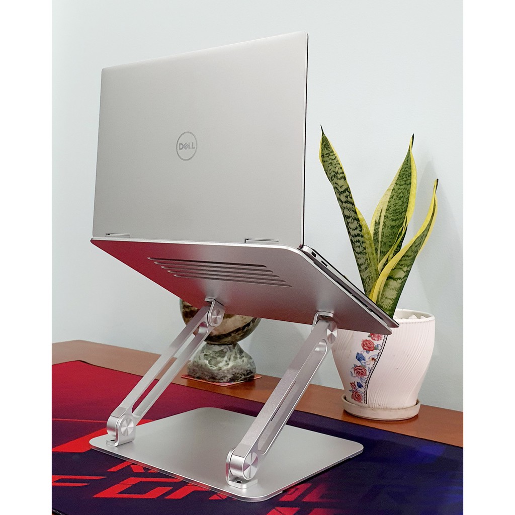 Giá Đỡ Hợp Kim Nhôm Nguyên Khối Nillkin ProDesk Adjustable Stand cho Laptop Macbook/ Dell/ HP/ Ipad