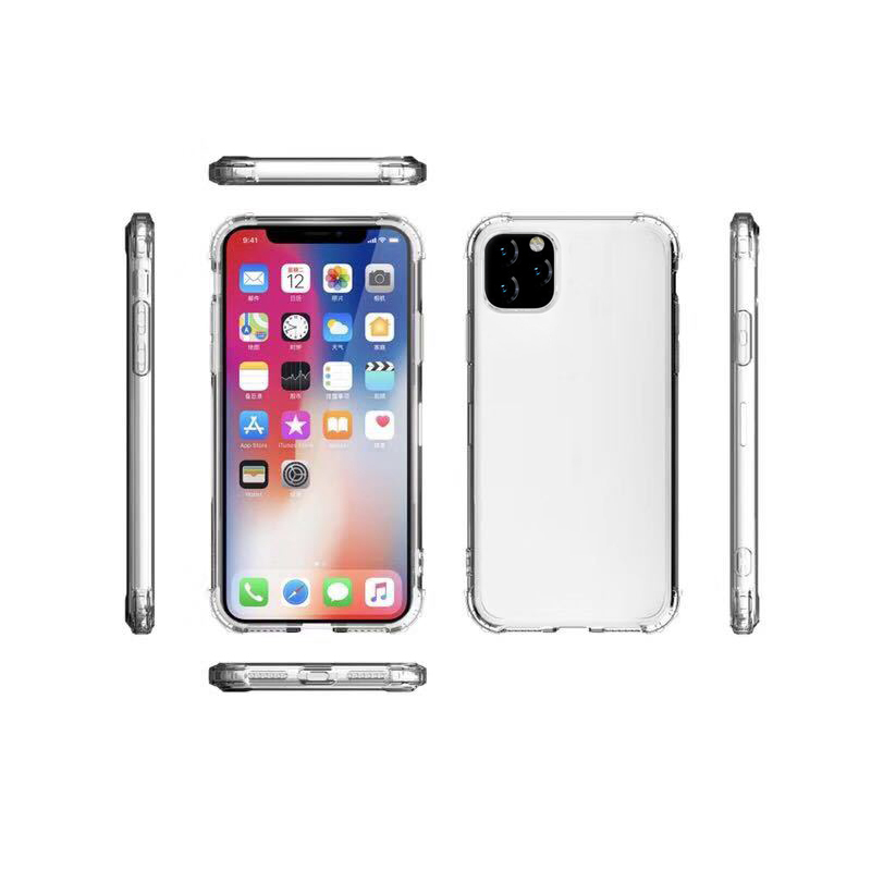 Ốp Điện Thoại Tpu Trong Suốt Chống Rơi Cho Iphone 11 Pro Max Plus X Xr Xs Max Se2