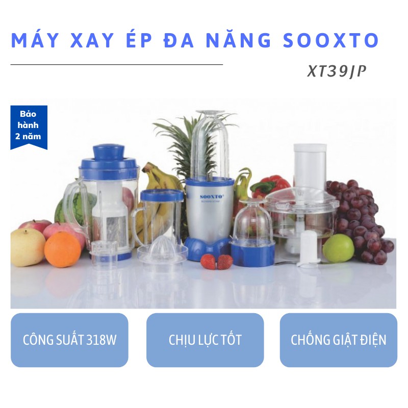 Máy xay đa năng SOOXTO thương hiệu Nhật Bản chính là sự lựa chọn thông minh trong gian bếp Việt