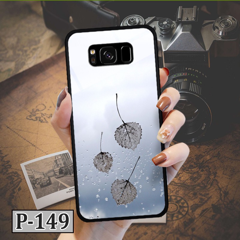 Ốp Samsung Galaxy S8/ S8 Plus - lưng kính in hình 3D
