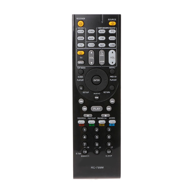 DARK*RC-799M Replaced Remote Control For Onkyo HT-R391 HT-R558 HT-R590 HT-R591 HT-S5500