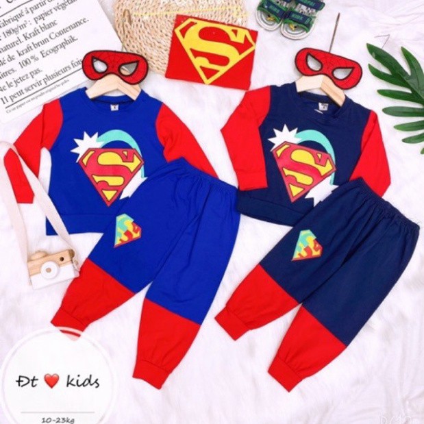 Xả Bộ super.man 3 chi tiết cho bé trai