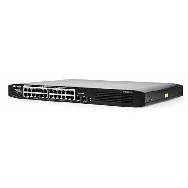 Thiết bị mạng Switch Ruijie Reyee RG-ES126G-P-L 24-Port Gigabit Unmanaged Switch