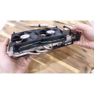 Bộ quạt server mod cho VGA (2 fan) có điều tốc