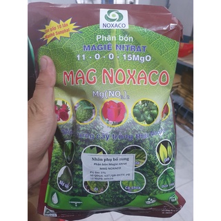 MAG NOXACO gói 1kg Phân bón Magie Nitrat cung cấp Đạm và ma nhê dễ tiêu cho cây trồng