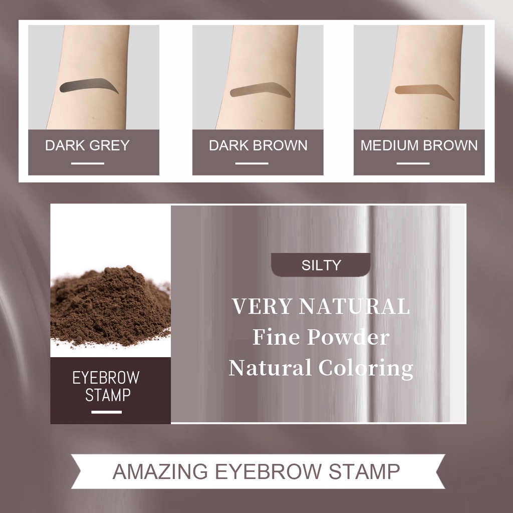 Bộ Khuôn Gel Tạo Dáng Lông Mày Trang Điểm Chuyên Nghiệp One Step
