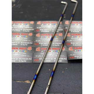 đũa thắng titan gr5 ptitanium cho yamaha honda sirius si exciter ex 10 2010 wave zx ( titanium brake stick )